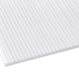 Polycarbonat Stegplatte | 16 mm | Breite 1,20 m | Opal Weiß | X-Struktur | 2,50 m