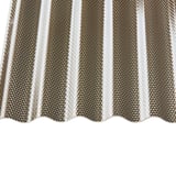 Polycarbonat Wellplatte | 76/18 | Sparpaket | 2,60 mm | Bronze | Wabenstruktur | Breite 6,93 m | Länge 7,00 m