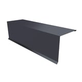 Pultabschluss Graphitgrau RAL 7024, Stahl 0,50 mm, Polyester 25 µm, Hauptansicht