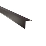 Pultabschluss Stahl 0,75 mm Schokoladenbraun RAL 8017, Hauptansicht