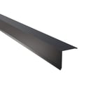 Pultabschluss aus anthrazitgrauem Stahl, 0,75 mm, mit 25 µm Polyesterbeschichtung, Hauptansicht