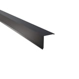 Pultabschluss aus Stahl, Anthrazitgrau RAL 7016, 0,75 mm stark, 60 µm Puramid Beschichtung, Hauptansicht