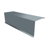 Pultabschluss aus fehgrauem Stahl, 0,50 mm, mit 25 µm Polyesterbeschichtung, Hauptansicht