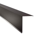Pultabschluss aus schokoladenbraunem Stahl, 0,75 mm, 25 µm Polyesterbeschichtung, Hauptansicht