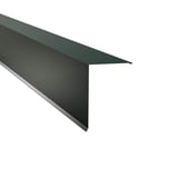 Pultabschluss aus moosgrünem Stahl, 0,50 mm, Puramid-beschichtet, Hauptansicht