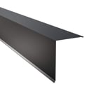 Pultabschluss aus Stahl, anthrazitgrau (RAL 7016), 0,50 mm stark, 60 µm Puramid Beschichtung