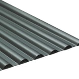PVC Profilplatte SINTRA 77/18 Anthrazit-Metallic, Hauptansicht des Wellenprofils