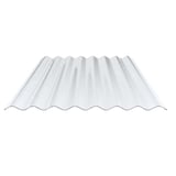 PVC Wellplatte | 130/30 | Profil 8 | 1,40 mm | Klarbläulich | 2,00 m