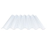 PVC Wellplatte 177/51, Profil 6, klar, 1,20 mm Stärke, Hauptansicht