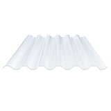 PVC Wellplatte 177/51, Profil 6, klar, 1,20 mm Stärke, Hauptansicht