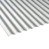 PVC Wellplatte 32/09, klar, 0,80 mm, mit feiner Struktur auf der Oberfläche, Hauptansicht schräg von oben