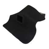 Regenwasserabfluss aus schwarzem EPDM, 1,30 mm Stärke, mit quadratischer Öffnung, Hauptansicht