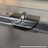 Schrauben Reparaturflicken DACHPROTECT, schwarz, EPDM, auf Trapezblech montiert