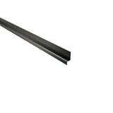 Sockelleiste Stahl 0,75 mm Chromoxidgrün mit 25 µm Polyesterbeschichtung, Hauptansicht schräg von oben