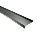 Sohlbank Chromoxidgrün RAL 6020 aus 0,50 mm Stahl, Hauptansicht schräg von oben
