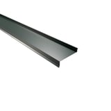 Sohlbank Aluminium moosgrün, 0,70 mm, Hauptansicht schräg von oben