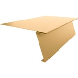 Startprofil fuer Stehfalzprofil PD-510-S aus sandgelbem Stahl, 0,50 mm Staerke, 25 µm Polyesterbeschichtung