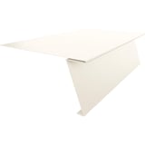 Startprofil für Stehfalzprofil PD-510-S aus Stahl 0,50 mm Reinweiß, schräg von oben