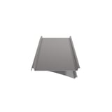 Stehfalzblech 33/500-LE Graualuminium 0,50 mm, Schnittansicht mit Anti-Tropf-Vlies