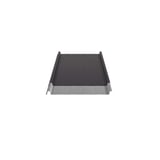 Stehfalzblech 33/500-LR dunkelgrau, Stahl 0,50 mm, 35 µm Mattpolyester, Schnittansicht