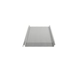 Stehfalzblech 33/500-LR, Weißaluminium, Unterseite mit Anti-Tropf Vlies 1000 g/m²