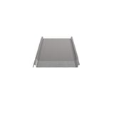 Stehfalzblech 33/500-LR Graualuminium RAL 9007 mit Anti-Tropf Vlies Unterseite