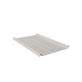 Stehfalzblech 33/500-LR in Grauweiß RAL 9002, Hauptansicht, 0,63 mm Stahl mit 25 µm Polyesterbeschichtung