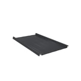 Stehfalzblech 33/500-LR, dunkelgrau, 0,50 mm Stahl mit 35 µm Mattpolyester-Beschichtung, Hauptansicht