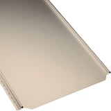 Stehfalzblech PD-510-S Flach Hellelfenbein, 0,50 mm Stahl mit 25 µm Polyester, Hauptansicht