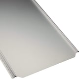 Stehfalzblech PD-510-S Flach, Grauweiß RAL 9002, 0,50 mm Stahl, Hauptansicht