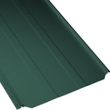 Stehfalzblech PD-510-S Trapez moosgrün (RAL 6005) aus 0,50 mm Stahl mit 25 µm Polyesterbeschichtung