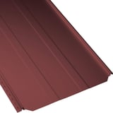 Stehfalzblech PD-510-S Kirschrot, 0,50 mm Stahl, 50 µm PURMAT®, Hauptansicht