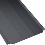 Stehfalzblech PD-510-S Trapez, Graphitgrau RAL 7024, 0,50 mm Stahl, 25 µm Polyester