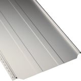 Stehfalzblech PD-510-S Trapez, Reinweiß RAL 9010, 0,50 mm Stahl, 25 µm Polyesterbeschichtung, Hauptansicht