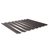 Trapezblech 20/1100 schokoladenbraun (RAL 8017) aus 0,75 mm Stahl mit 25 µm Polyesterbeschichtung