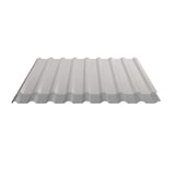 Trapezblech 20/1100, Grauweiß RAL 9002, Unterseite mit Anti-Tropf-Vlies