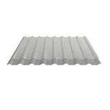 Trapezblech 20/1100 Aluminium 0,70 mm Weißaluminium mit Anti-Tropf-Vlies