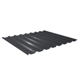 Trapezblech 20/1100, dunkelgrau (RAL 7024), 0,50 mm Stahl mit 35 µm Mattpolyester-Beschichtung