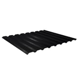 Trapezblech 20/1100, Schwarz, 0,50 mm Stahl, Hauptansicht
