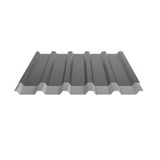 Trapezblech 35/207 Stahl, 0,63 mm, Chromoxidgrün mit Anti-Tropf-Vlies auf der Unterseite