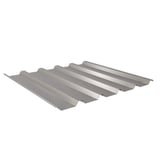 Trapezblech 35/207 Graualuminium (RAL 9007) 0,50 mm, Hauptansicht von oben schräg