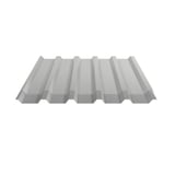 Trapezblech 35/207 in Weißaluminium mit Anti-Tropf-Vlies auf der Unterseite