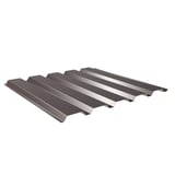 Trapezblech 35/207 aus Stahl, 0,75 mm stark, schokoladenbraun, 25 µm Polyesterbeschichtung, Hauptansicht