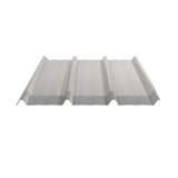 Trapezblech 45/333, Grauweiß RAL 9002, 0,50 mm Stahl, mit Antikondensvlies auf der Unterseite