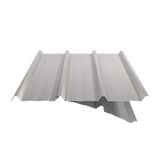Trapezblech 45/333, Grauweiß RAL 9002, 0,50 mm Stahl, mit Antikondensvlies, schräge Ansicht