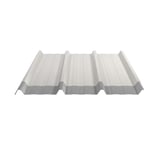 Trapezblech 45/333 Reinweiß mit Anti-Tropf Vlies, Schnittansicht