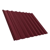 Trapezblech T18DR weinrot (RAL 3005) aus 0,50 mm Stahl, Hauptansicht