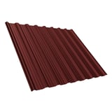 Trapezblech T18DR rotbraun RAL 8012, 0,50 mm Stahl, Polyesterbeschichtung, Hauptansicht