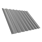 Trapezblech T18DR Graualuminium, 0,75 mm Stahl mit 25 µm Polyesterbeschichtung, Hauptansicht