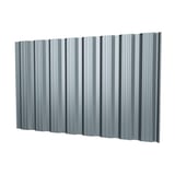 Trapezblech T18DR Fenstergrau, 0,63 mm Stahl, Hauptansicht der Profilstruktur